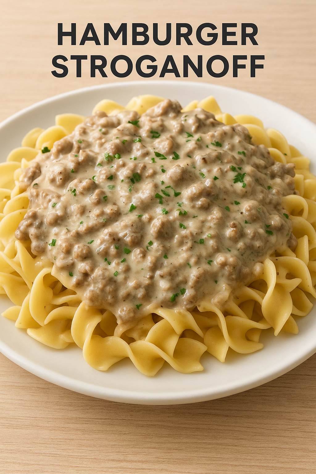 Hamburger Stroganoff